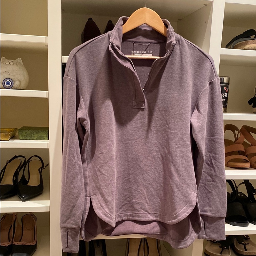 Cowl Neck Sweater with Relaxed Fit.  Size S/M. EUC